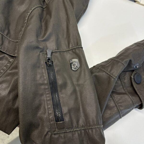 Wellensteyn Montgomery Jacket Men's Large Brown Military Coat Full Zip Vintage