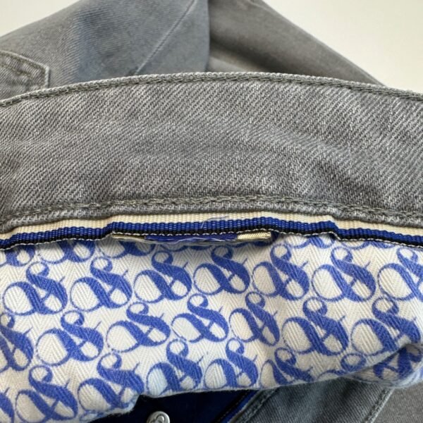 Scotch & Soda Skim Jeans Men's W38 L31 Grey Stretch Denim Slim Fit Skinny Zip