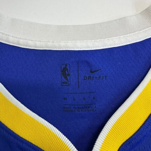 Nike NBA Golden State Warriors Steph Curry #30 Jersey Large Blue