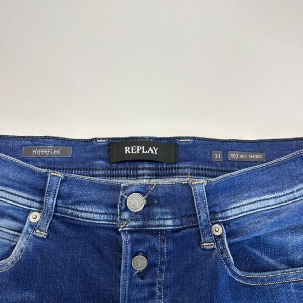 Replay RBJ.901 Denim Shorts Men's W31 L10.5 Blue