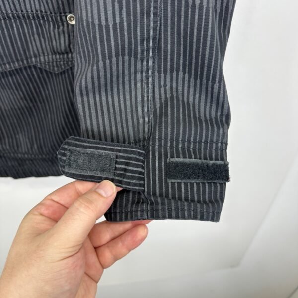 Billabong Jacket Men's Large Black Striped Military