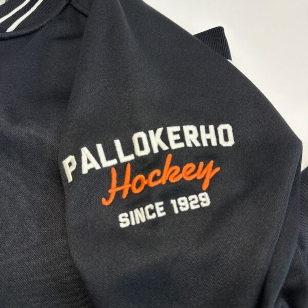 s-l1600-7 CCM Pallokerho Hockey Varsity Jacket Men's Medium Black