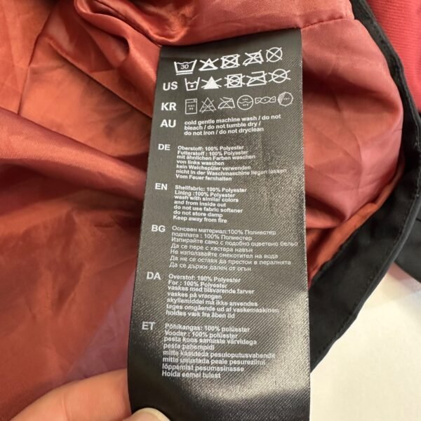 Mercedes‑Benz Trucks Jacket Black Red Reflective Men's 2XL