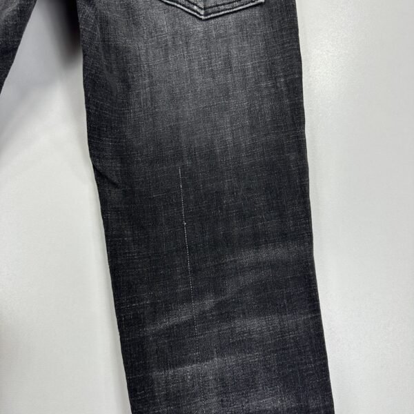 Dsquared2 Jeans Men's W32 L29 (Tag 46) Grey Denim Distressed Skater Slim Skinny