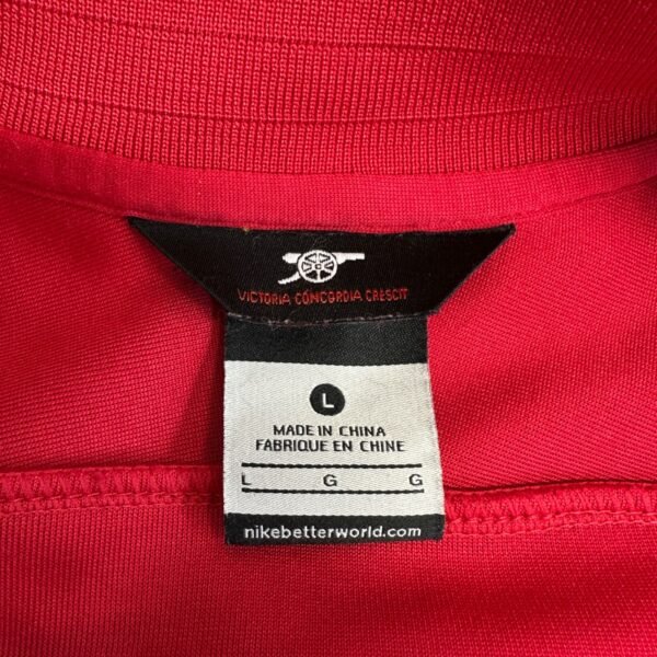 Nike Arsenal FC N98 Track Jacket Men's Large Red Full Zip Anthem Top 2013/14