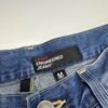 Levi's Engineered Denim Shorts W34 L14 Medium Blue Twisted Jean Buckle Back Y2K