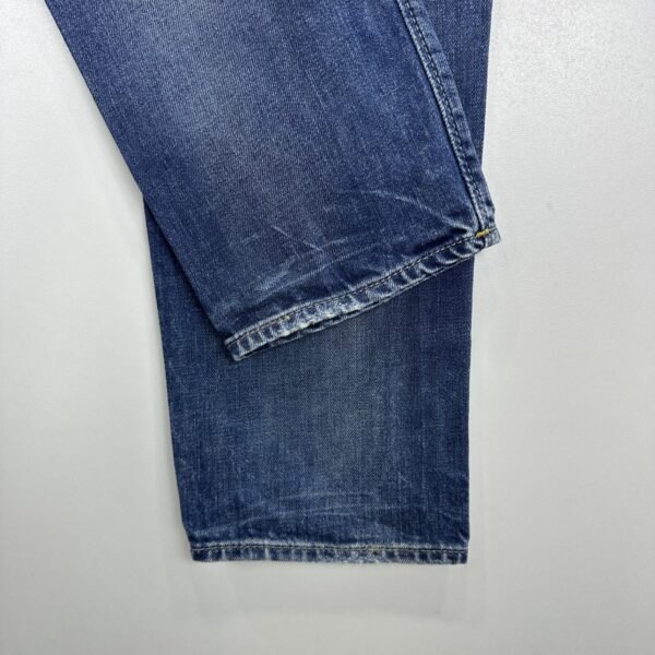 Diesel Buster Distressed Jeans Men's W33 L32 Blue Regular Slim Tapered Button