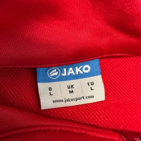 Jako Bayer 04 Leverkusen Track Jacket Men's Medium Large Red