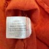 s-l1600-9 Stenstroms Linen Shirt Men's Small Orange Long Sleeve Slimline