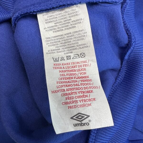 Umbro Sweden National Football Team Training Jacket Men's Large Blue Zip 12/13