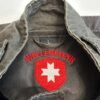 Wellensteyn Montgomery Jacket Men's Large Brown Military Coat Full Zip Vintage