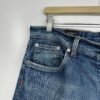 Kiton Jeans Men's W34 L33 (Tag 38) Blue Denim Button Regular Straight