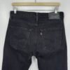 Levi's 512 Jeans Men's W32 L34 Black Stretch Denim Slim Fit Tapered Zip Fly Y2K