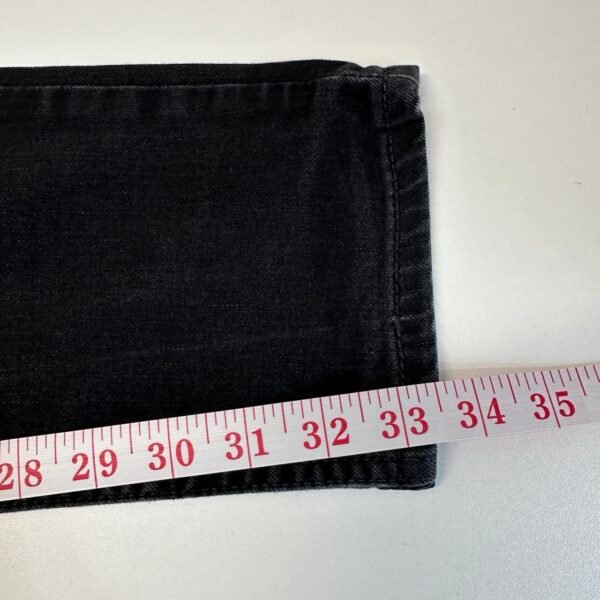 Levi's 512 Jeans Men's W32 L34 Black Stretch Denim Slim Fit Tapered Zip Fly Y2K