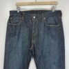 Levi's 501 Jeans Men's W36 L34 Blue Classic Denim Regular Straight Button Fly