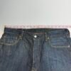 Levi's 501 Jeans Men's W36 L34 Blue Classic Denim Regular Straight Button Fly