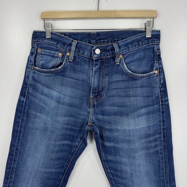 Share Levi's 527 Jeans Men's W30 L28 Blue Denim Slim Fit Bootcut Zip Vintage Y2K