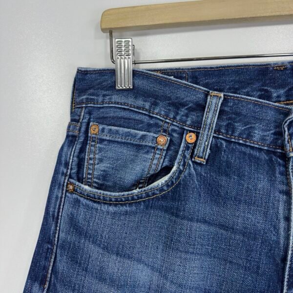 Share Levi's 527 Jeans Men's W30 L28 Blue Denim Slim Fit Bootcut Zip Vintage Y2K