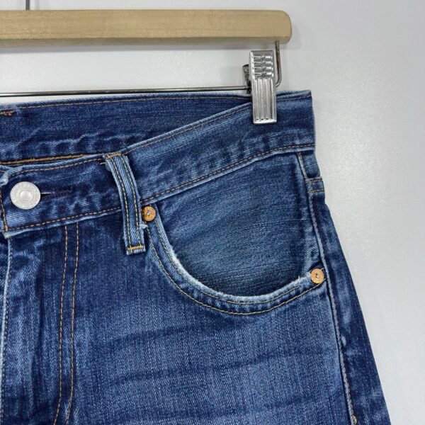Share Levi's 527 Jeans Men's W30 L28 Blue Denim Slim Fit Bootcut Zip Vintage Y2K