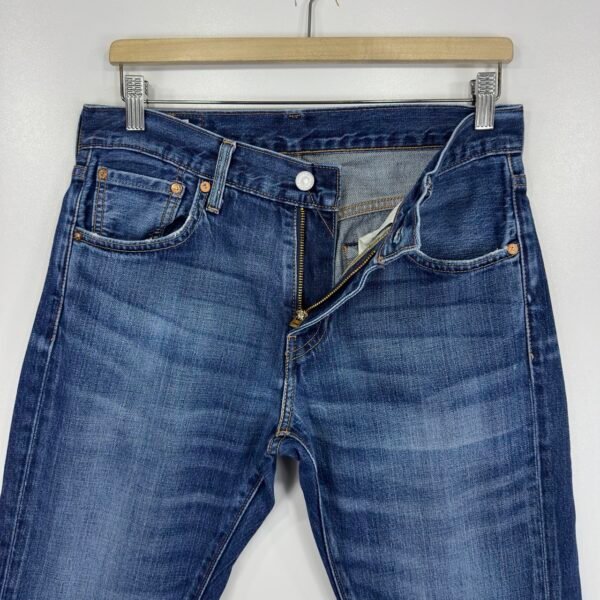 Share Levi's 527 Jeans Men's W30 L28 Blue Denim Slim Fit Bootcut Zip Vintage Y2K