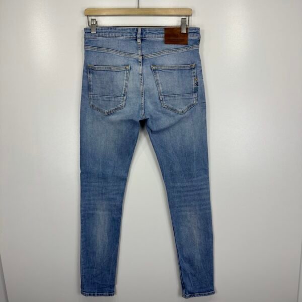 Scotch & Soda Skim Jeans Men's W29 L31 Blue Stretch Denim Slim Skinny Zip Y2K