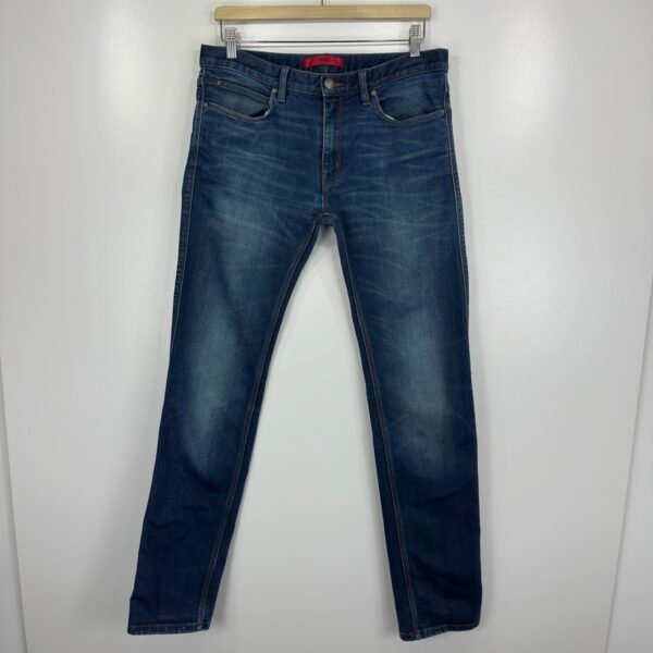 IMG_3637 Large Hugo Boss Slim Fit Blue Denim Jeans W33 L34