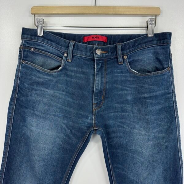 IMG_3638 Large Hugo Boss Slim Fit Blue Denim Jeans W33 L34