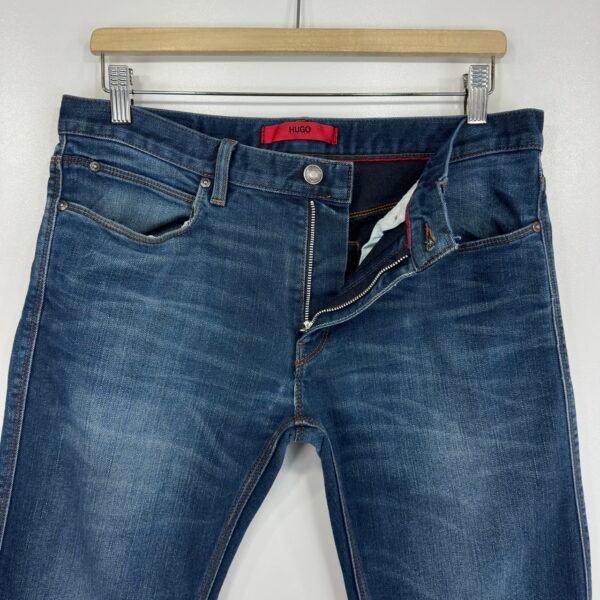 IMG_3641 Large Hugo Boss Slim Fit Blue Denim Jeans W33 L34