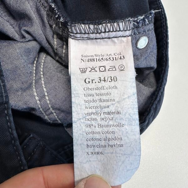 IMG_3660 Large Camel Active Woodstock Blue Stretch Denim Jeans W34 L30