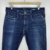 Replay Anbass Blue Stretch Denim Jeans W36 L36 M914Y