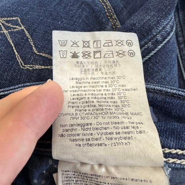 Replay Anbass Blue Stretch Denim Jeans W36 L36 M914Y