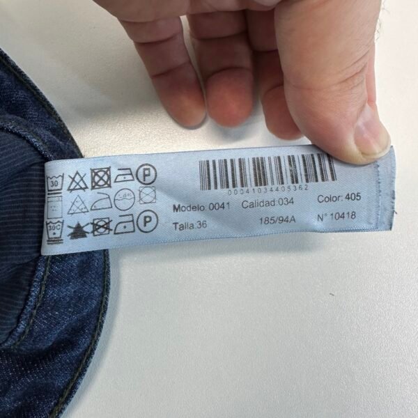 Massimo Dutti Dark Blue Stretch Jeans W36 L31