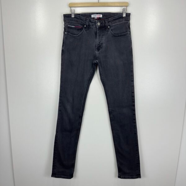Tommy Hilfiger Scanton Jeans Men's W32 L35 (Tag 33/36) Grey Stretch Denim Slim