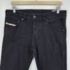 Diesel Belther Black Slim Tapered Jeans W34 L31