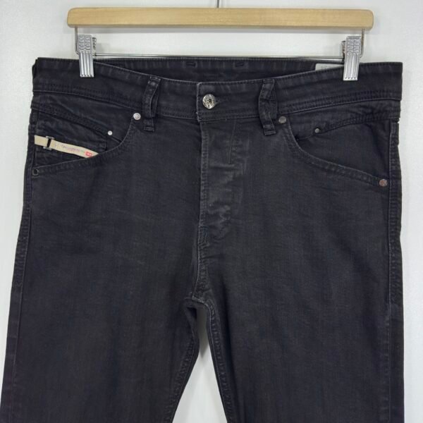 Diesel Belther Black Slim Tapered Jeans W34 L31