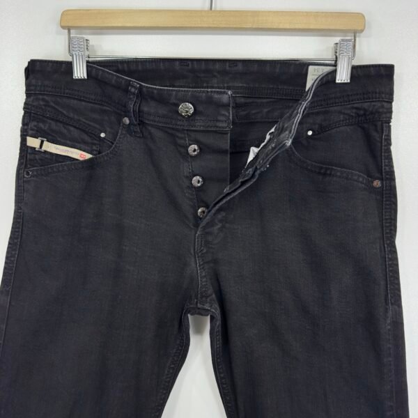 Diesel Belther Black Slim Tapered Jeans W34 L31