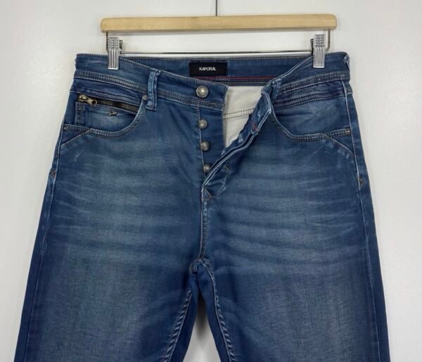 IMG_3794 Large Kaporal Excobe Blue Slim Straight Men's Jeans W31 L33