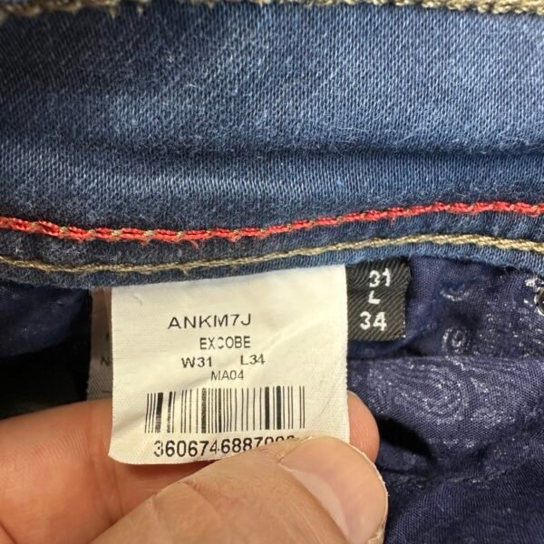 IMG_3802 Large Kaporal Excobe Blue Slim Straight Men's Jeans W31 L33