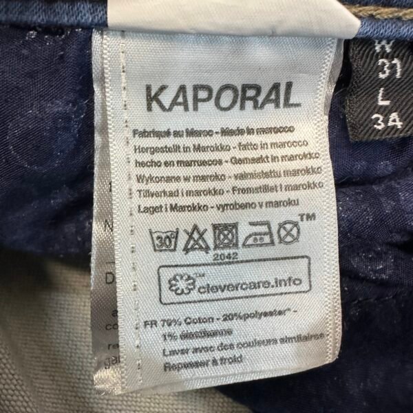IMG_3803 Large Kaporal Excobe Blue Slim Straight Men's Jeans W31 L33