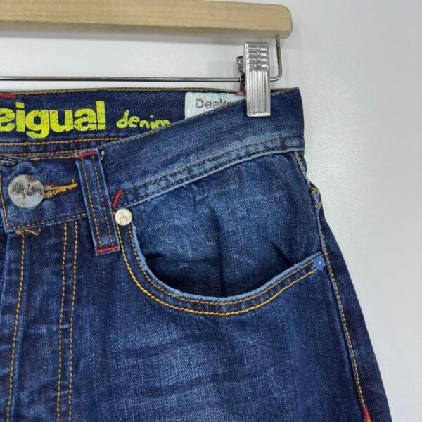 Desigual The Happy Jeans Women's Blue Regular Straight W28 L34