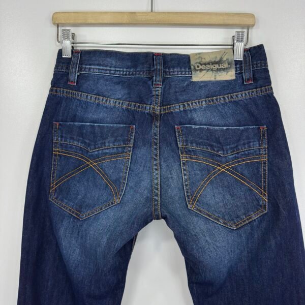 Desigual The Happy Jeans Women's Blue Regular Straight W28 L34