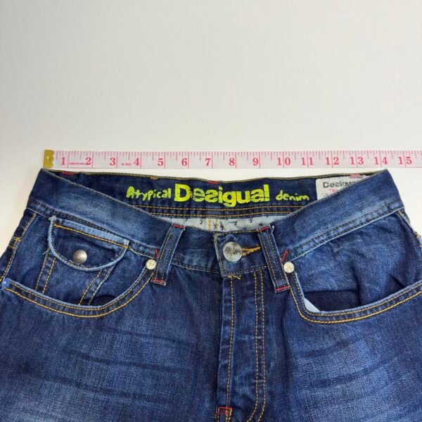 Desigual The Happy Jeans Women's Blue Regular Straight W28 L34
