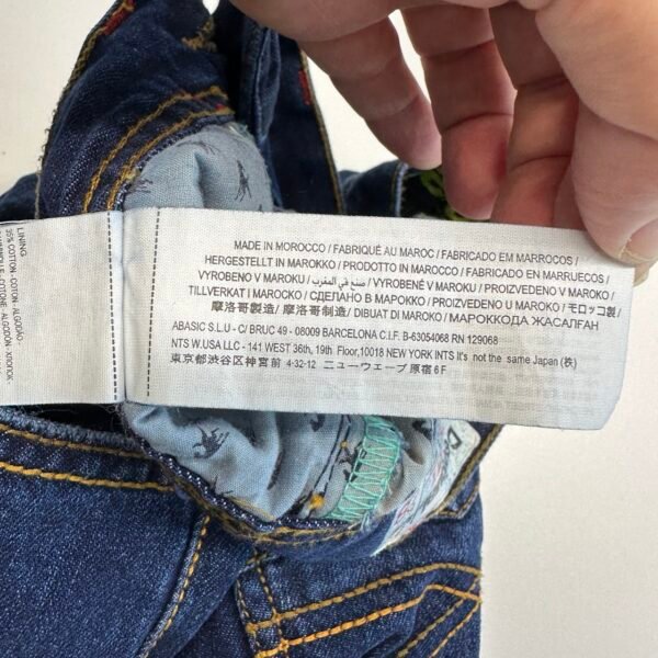 Desigual The Happy Jeans Women's Blue Regular Straight W28 L34