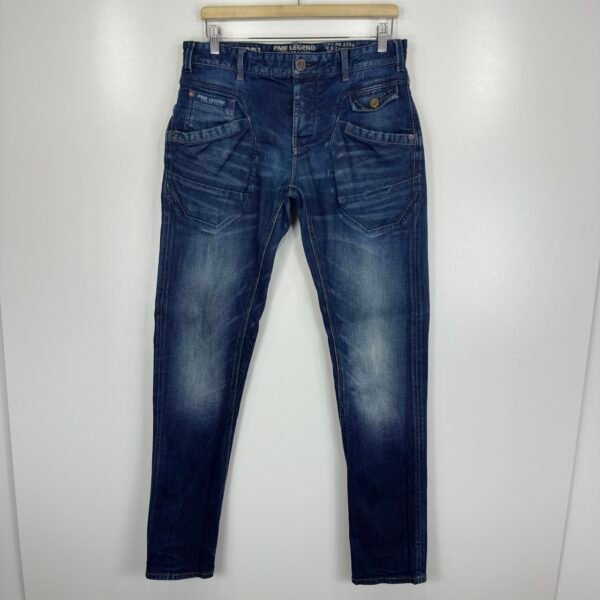 PME Legend Aviator Jeans Men's W31 L34 Blue Stretch Denim