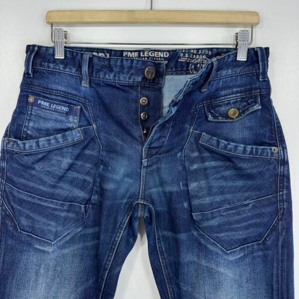 PME Legend Aviator Jeans Men's W31 L34 Blue Stretch Denim