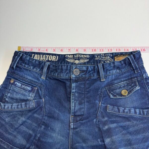 PME Legend Aviator Jeans Men's W31 L34 Blue Stretch Denim