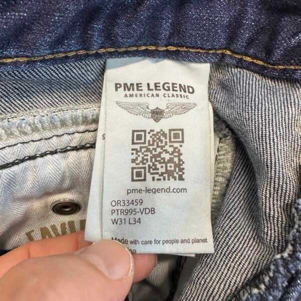PME Legend Aviator Jeans Men's W31 L34 Blue Stretch Denim