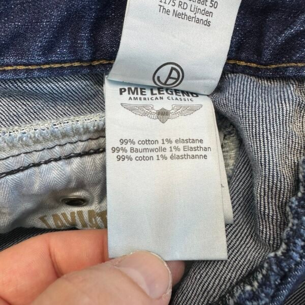 PME Legend Aviator Jeans Men's W31 L34 Blue Stretch Denim