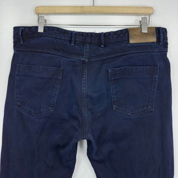 Massimo Dutti Jeans Men's W38 L34 Blue Stretch Denim