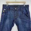 G-Star Arc 3D Slim Jeans Men's W38 L32 Blue Denim Twisted Tapered Leg Zip